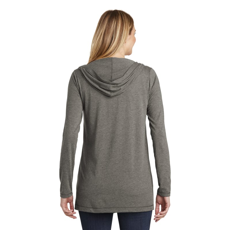 District Women's Perfect Tri Hooded Cardigan. 9