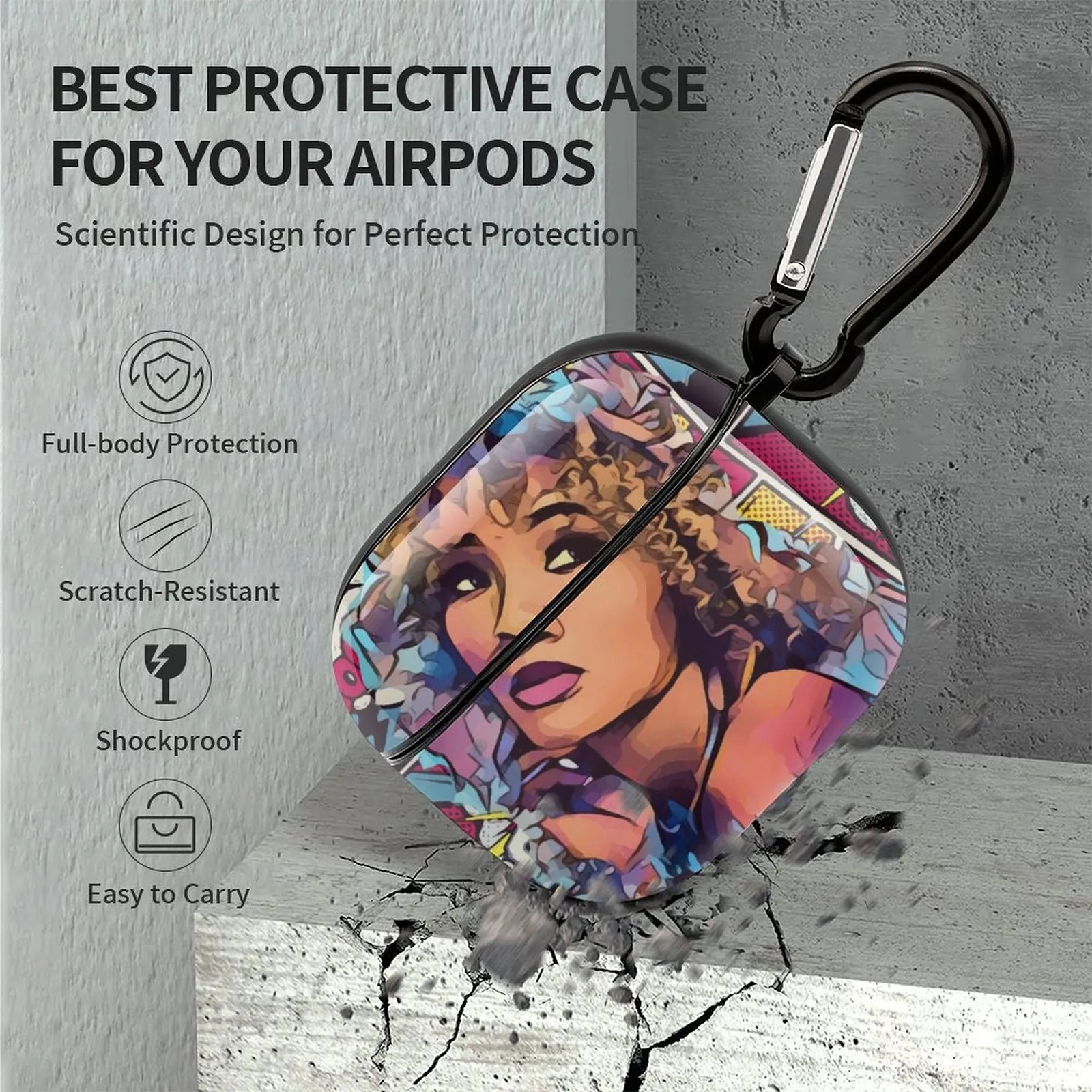 PC Earbud Case Compatible with AirPods 3 6