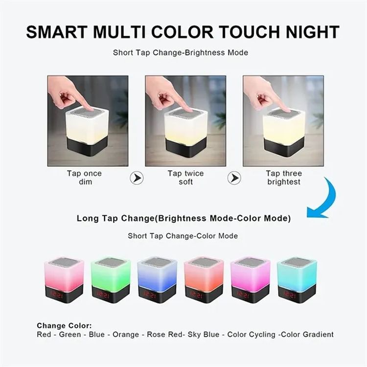 Night Light Bluetooth Speaker 2