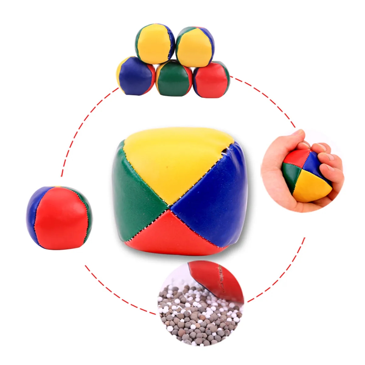 Throwing Sandbags Toys Juggling Balls 1