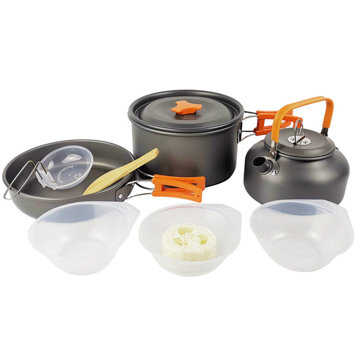 Camping Aluminum Cookware Set 4