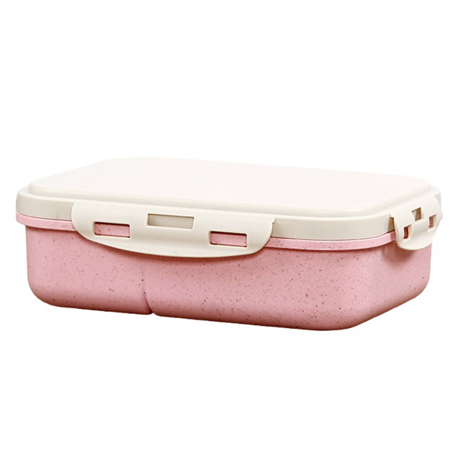 Leak Proof Wheat Straw Lunch Bento Box w/ Utensils 7