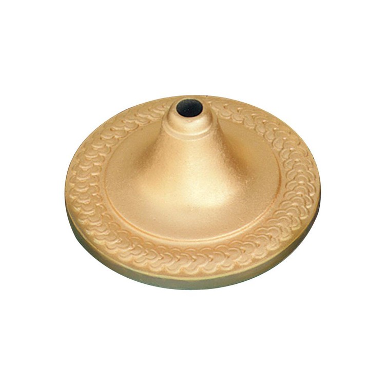 American Beauty Indoor Flagpole Stand - 1" to 1-1/4" Diameter Bore Gold 1