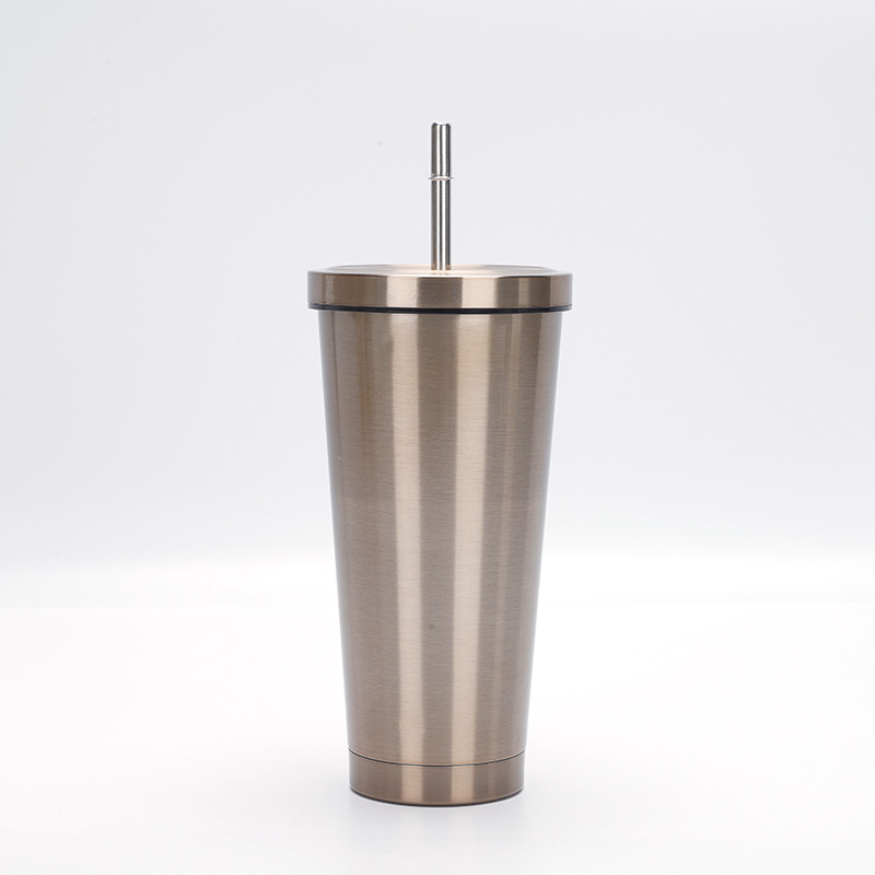 17 oz Stainless Steel Tumbler W/ Straw 6
