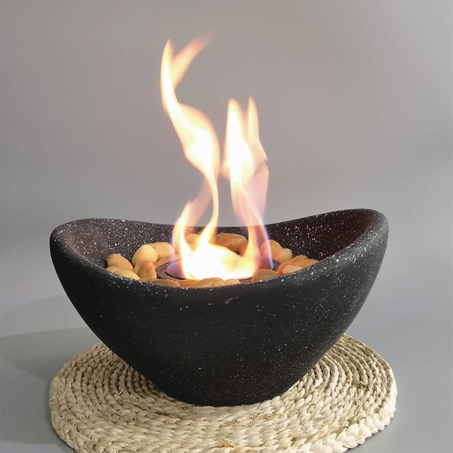 Concrete Tabletop Fire Pit 2