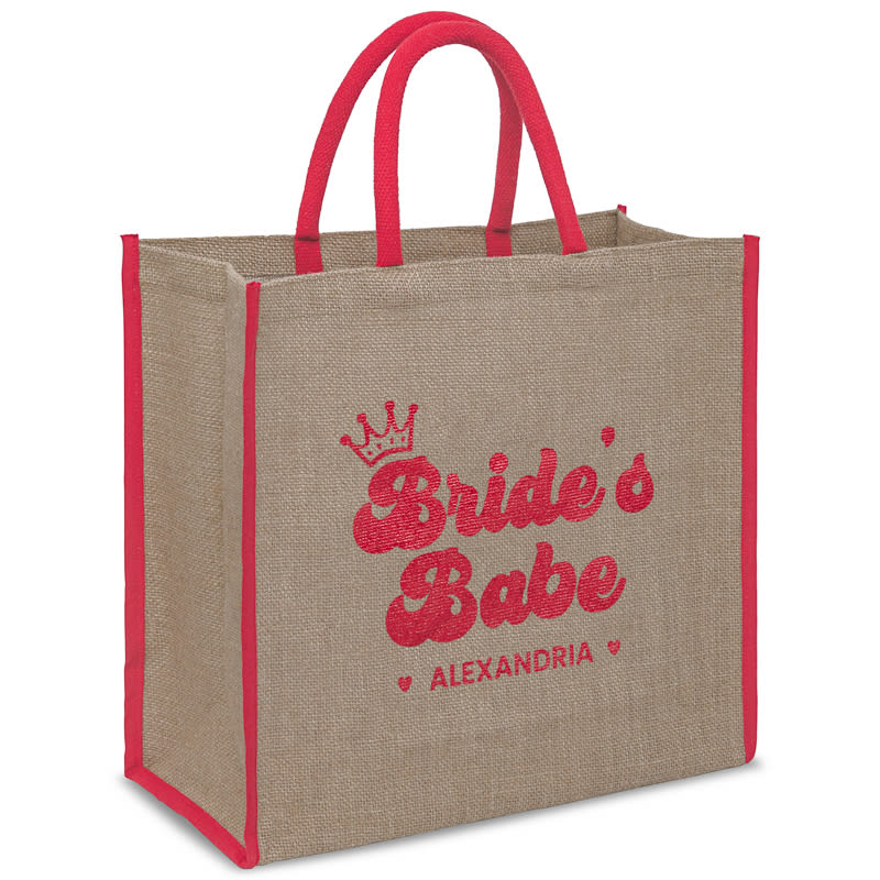Custom Jute Tote Bags, custom tote bag with logo imprint 8