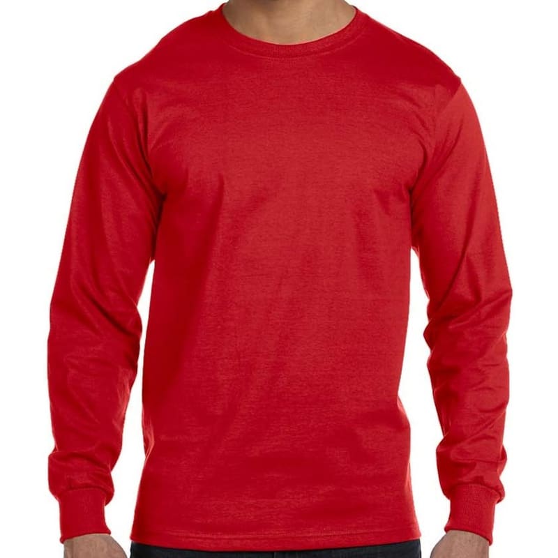 Gildan DryBlend® 5.6 Oz., 50/50 Long-Sleeve T-Shirt 9