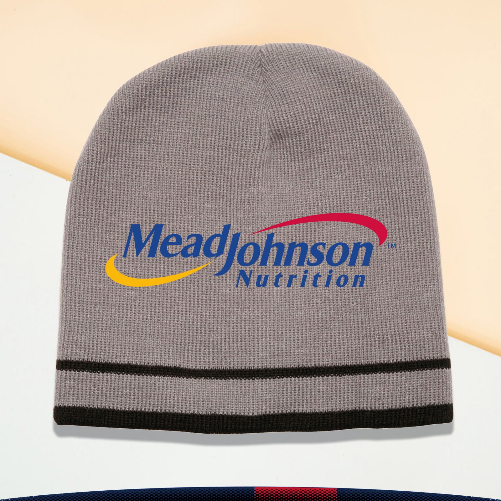 Double Stripe Knit Beanies 4