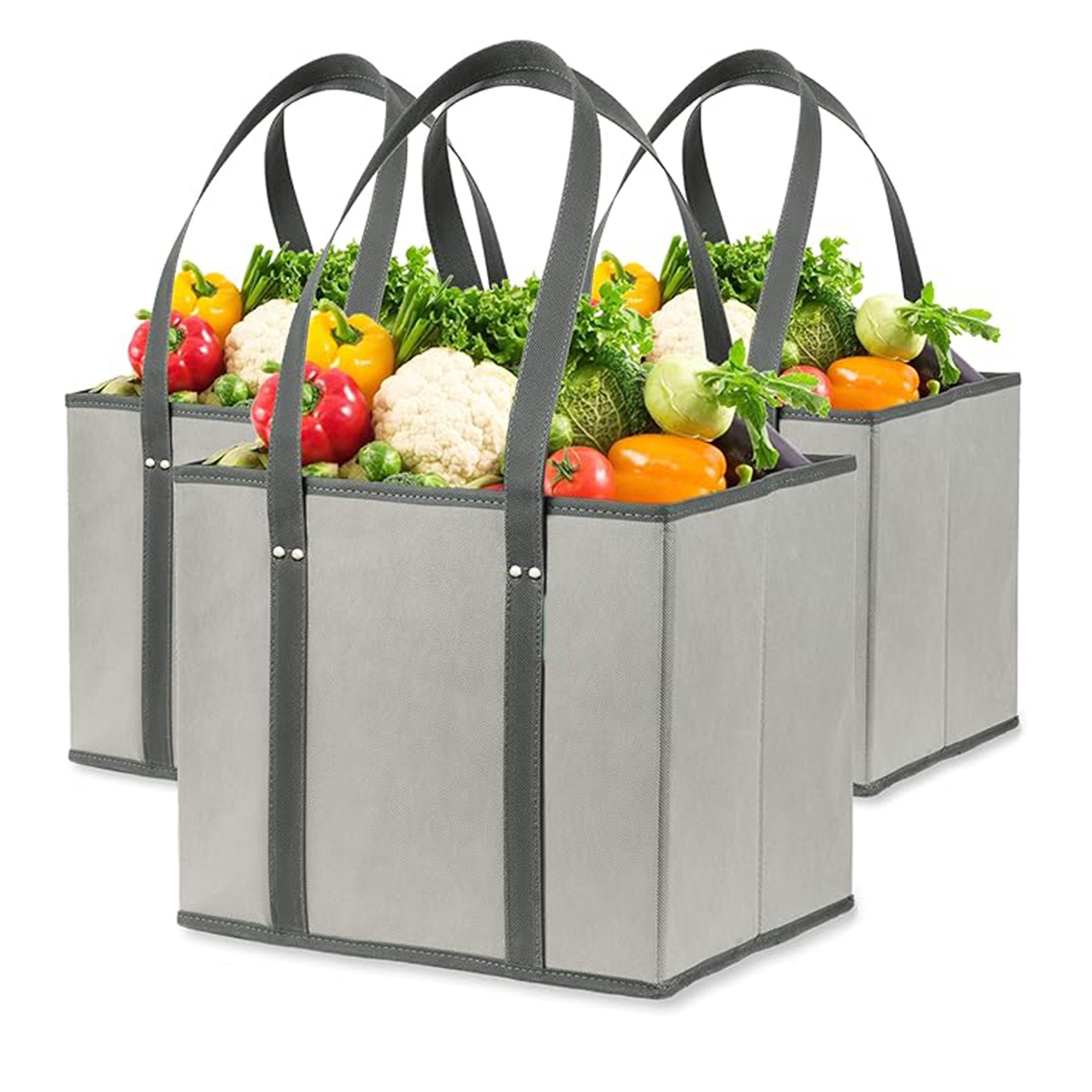 Large Reusable Shopping Bags, custom tote bag with logo imprint 5