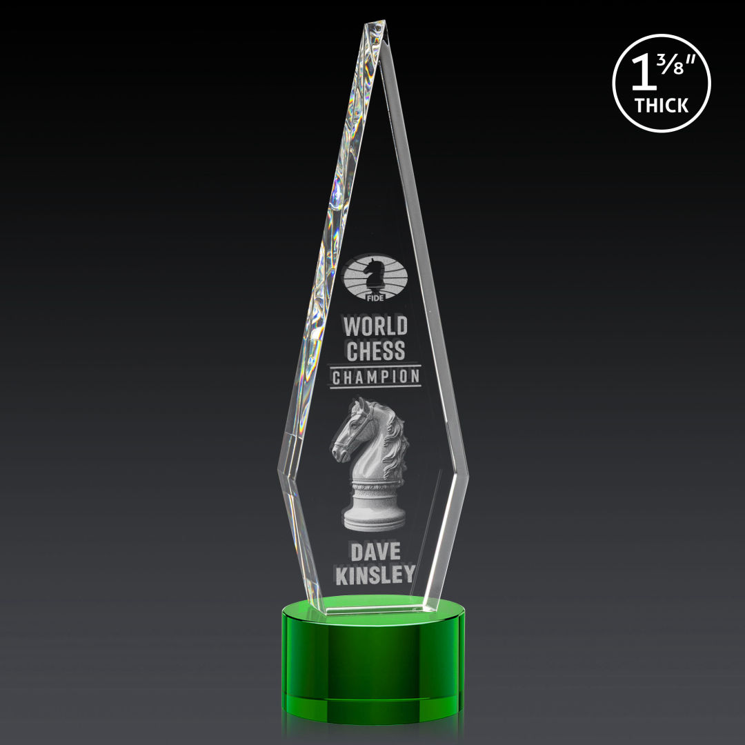 Springfield 3D Award on Marvel Base - Green 21