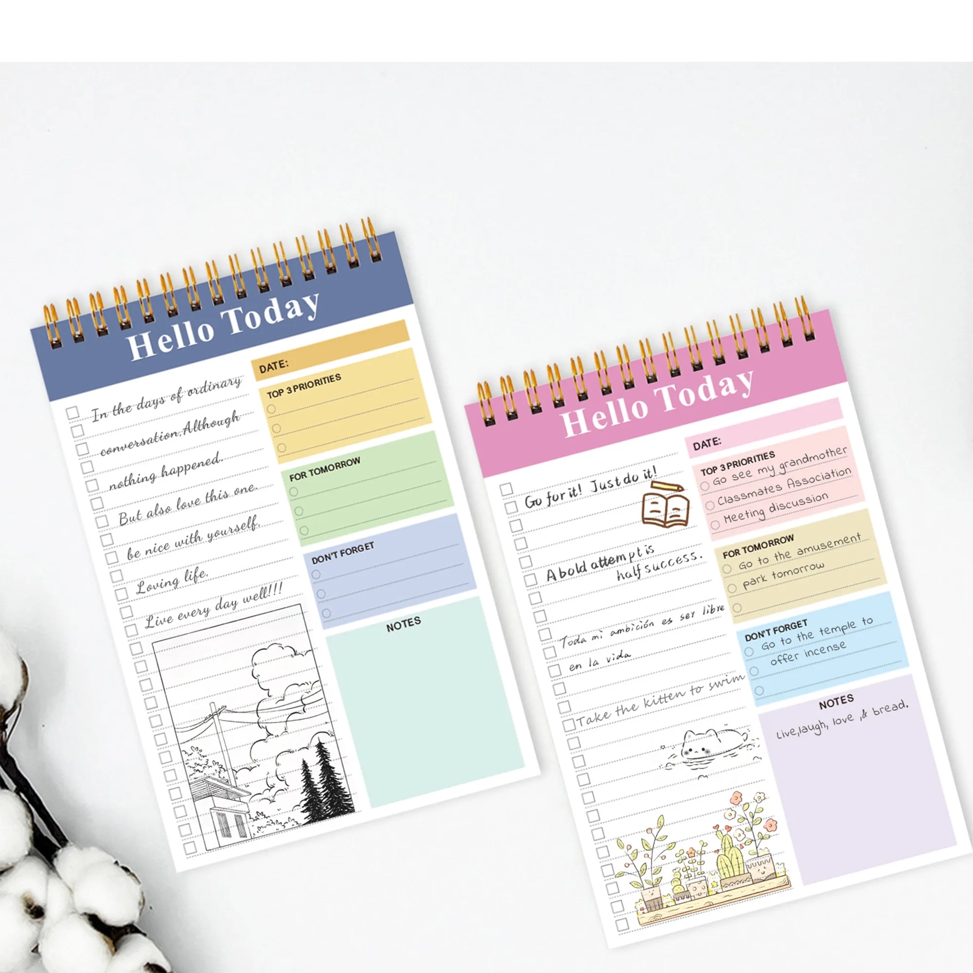 Color Paper Calendar 3