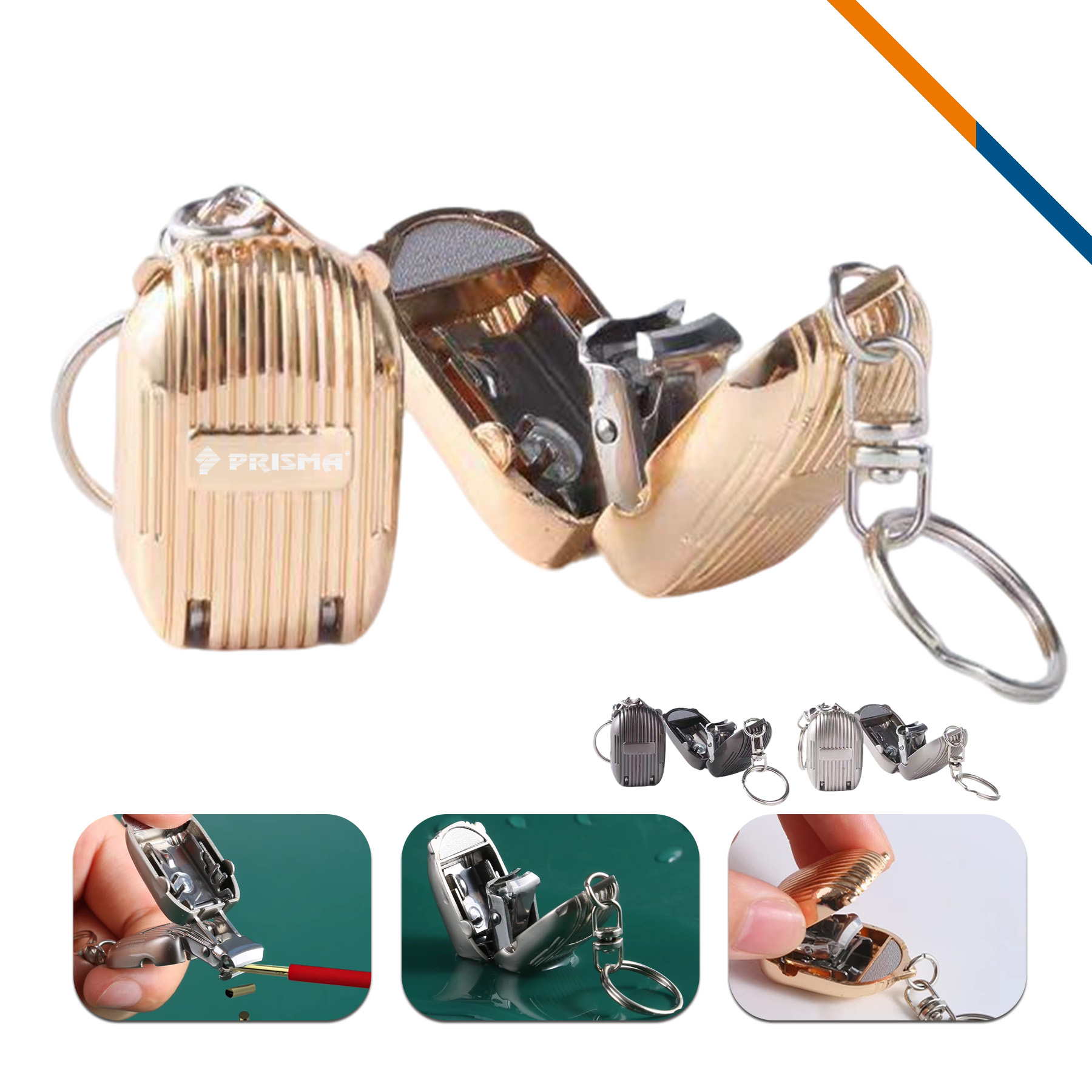 SnipGo Mini Foldable Keychain Nail Clipper 2