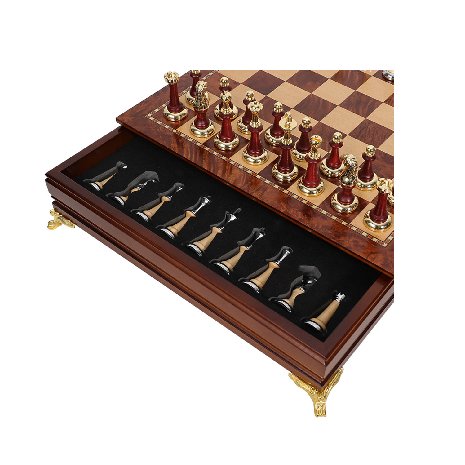 Wooden International Chess 2