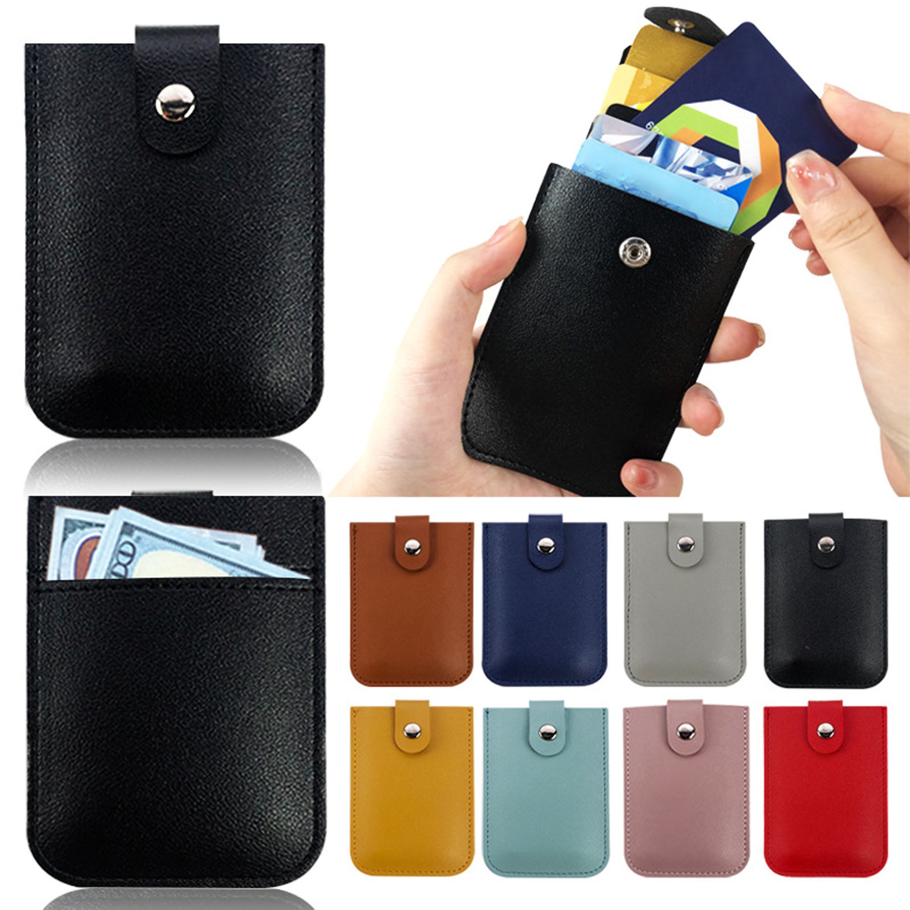 Pu Leather Card Case 3