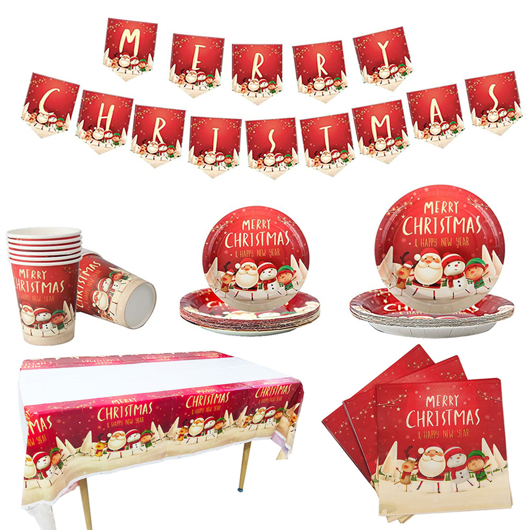 Christmas Party Dinnerware Set 2