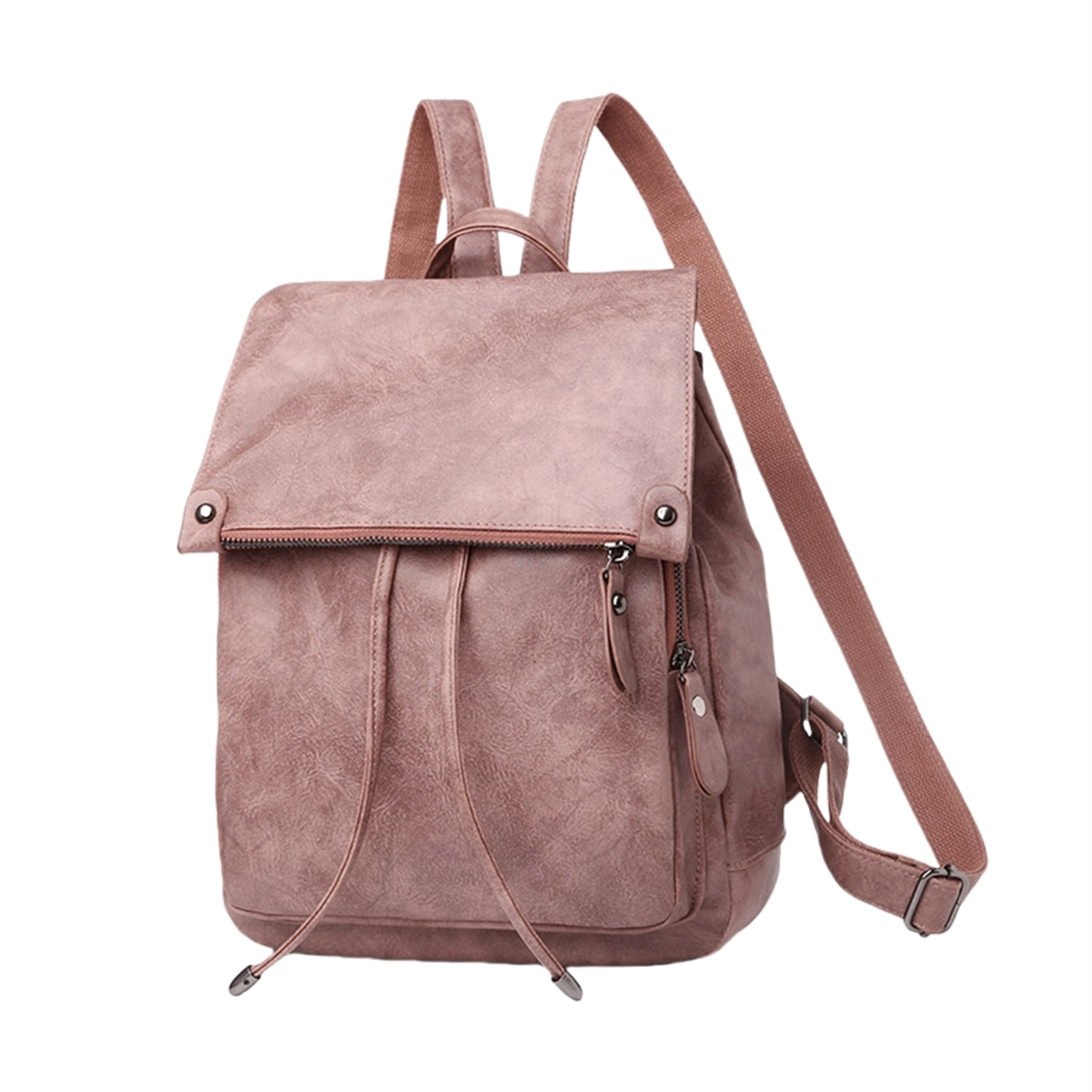 Soft leather backpack 2