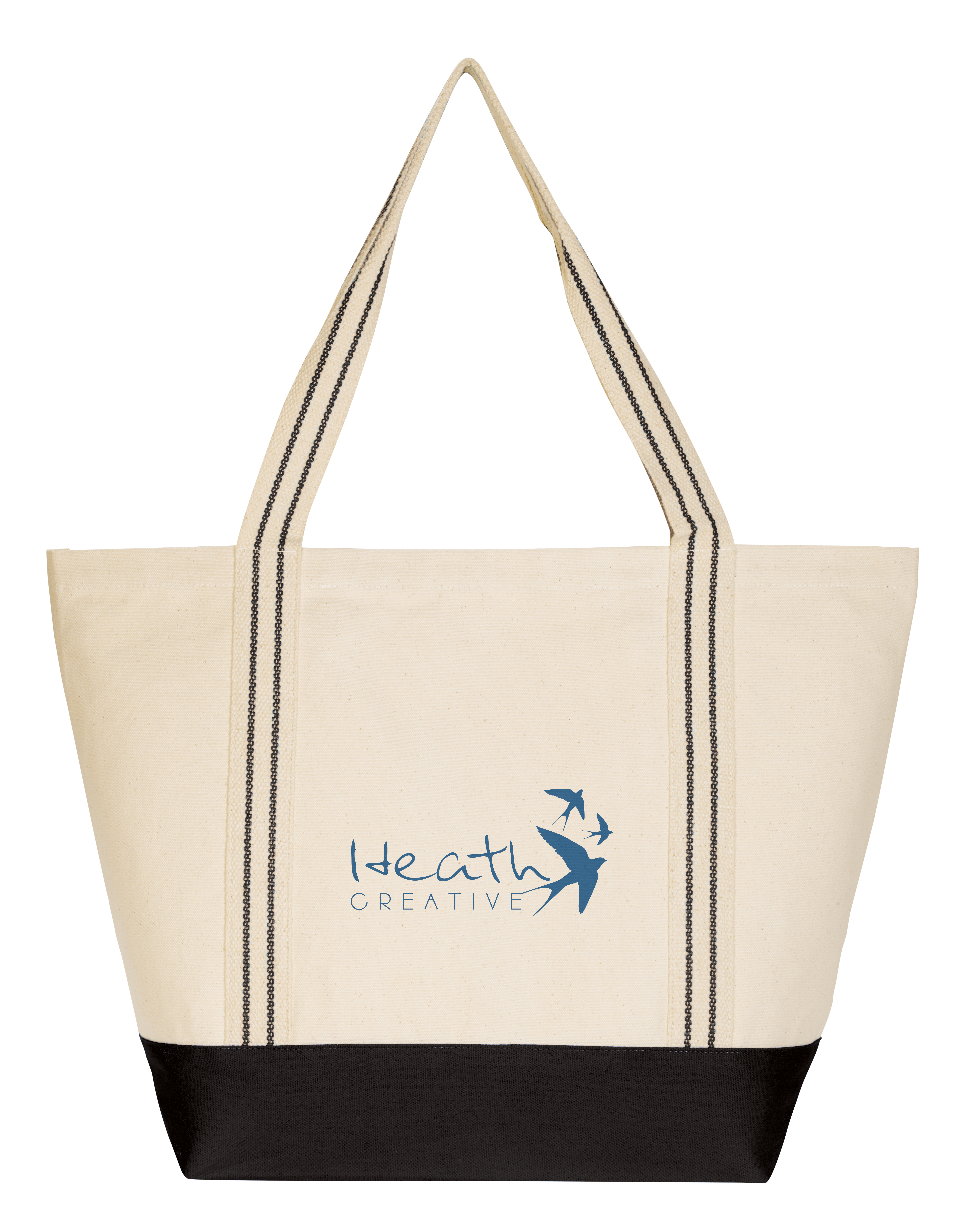 Good Value™ Cotton Travel Tote, custom tote bag with logo imprint 17