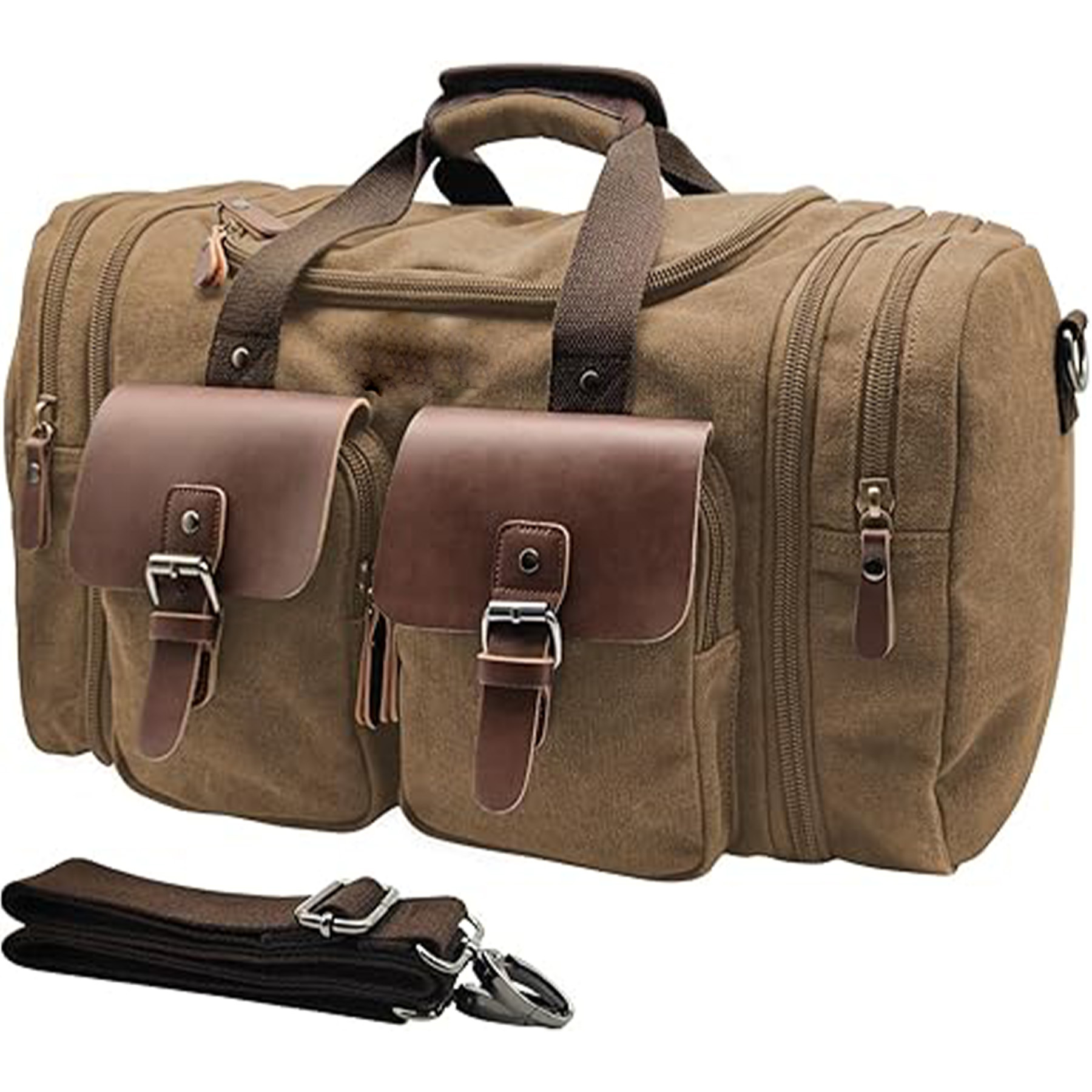 Hand Held Crossbody Canvas Luggage Bag 5
