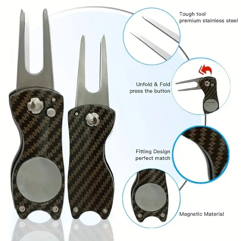 Carbon Fiber Golf Divot Repair Tool 2
