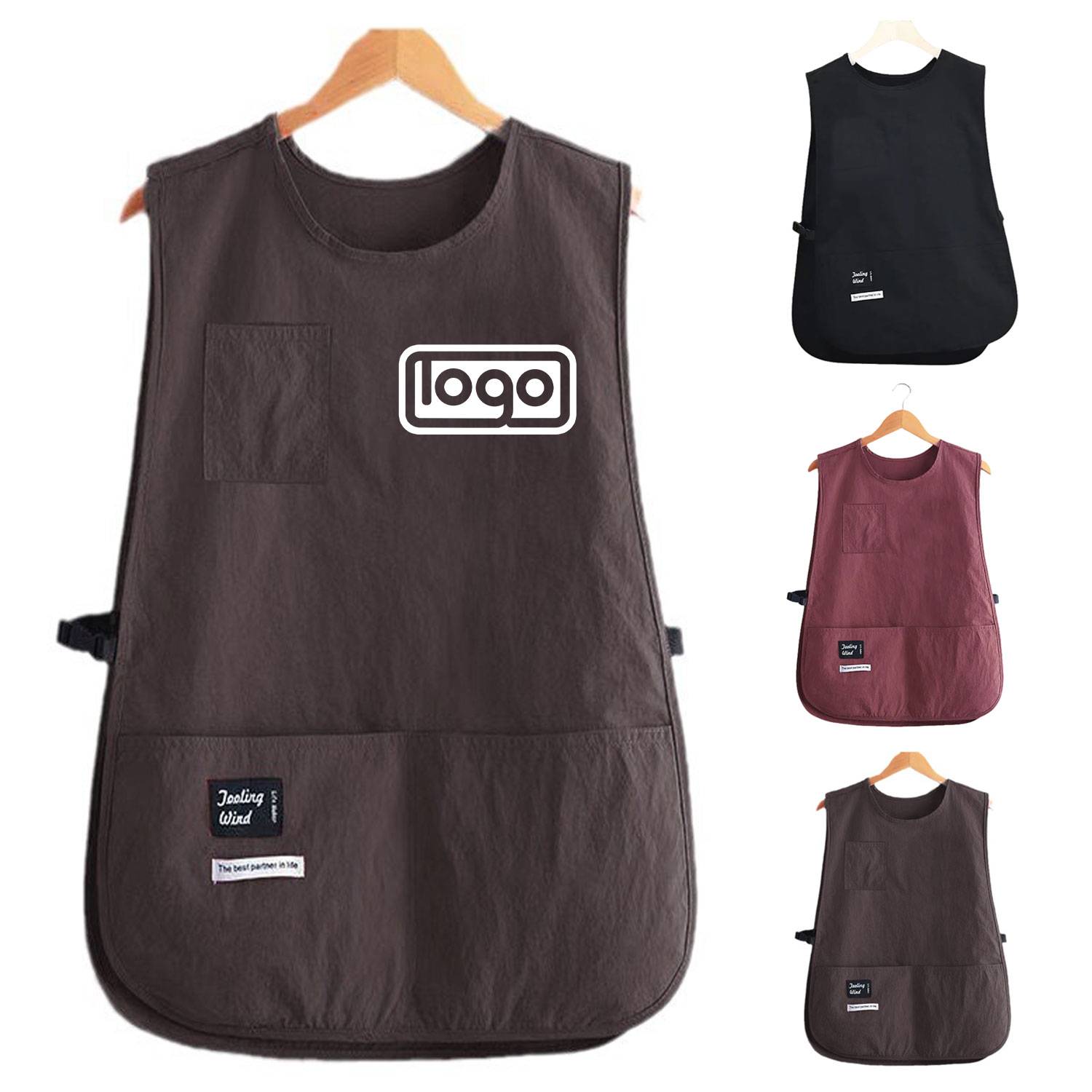 Waterproof Neck Strap Apron 12