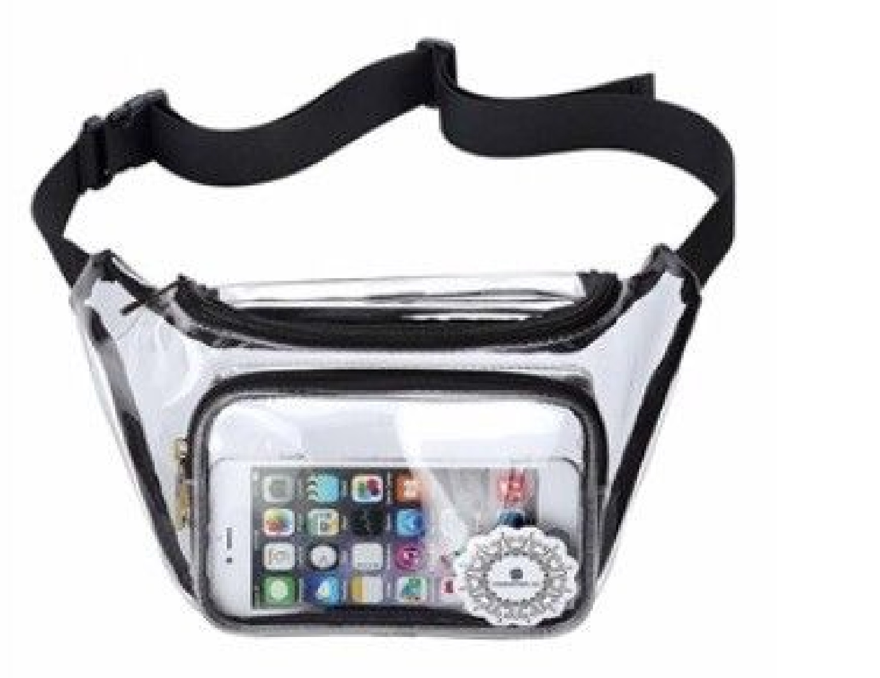 16" Premium Heavy Duty PVC Transparent Backpack 2