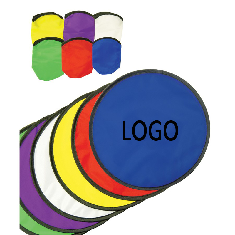 10" Folding Flying Disc w/Pouch 3