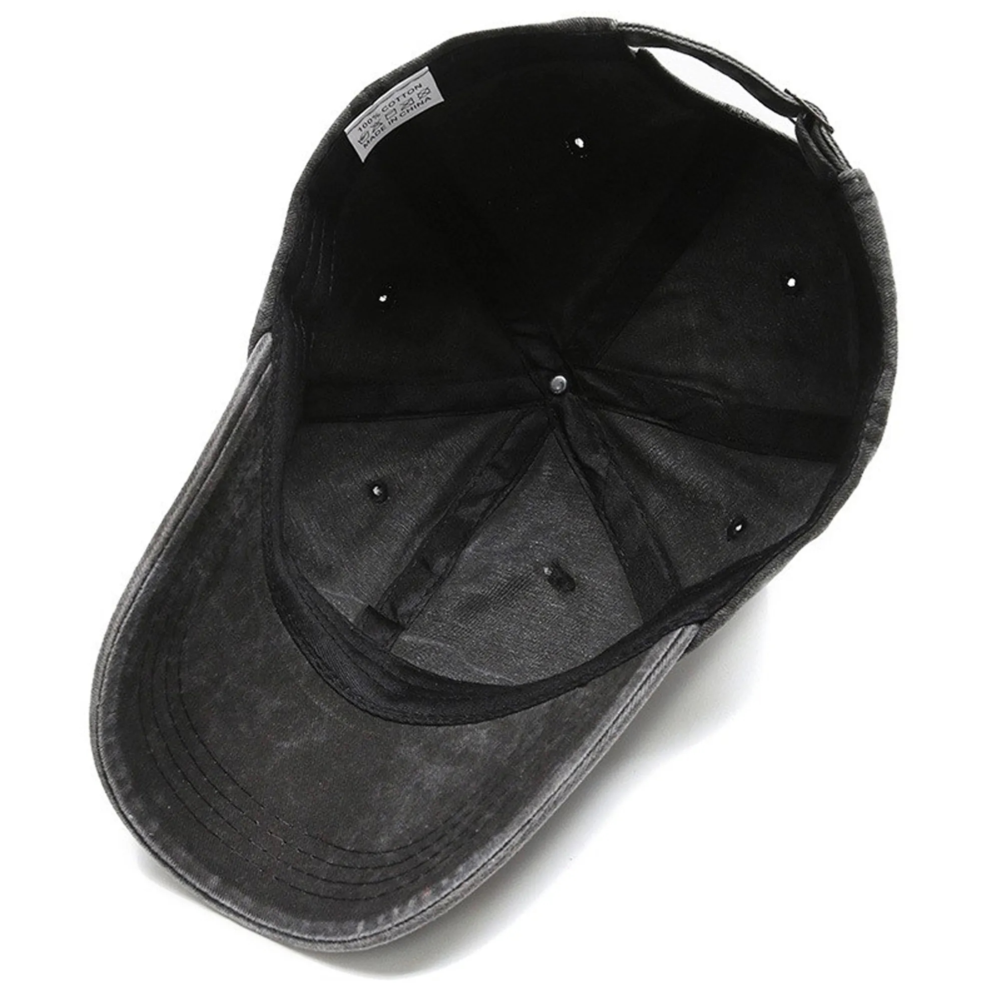 Washed Soft Top Baseball Cap 3