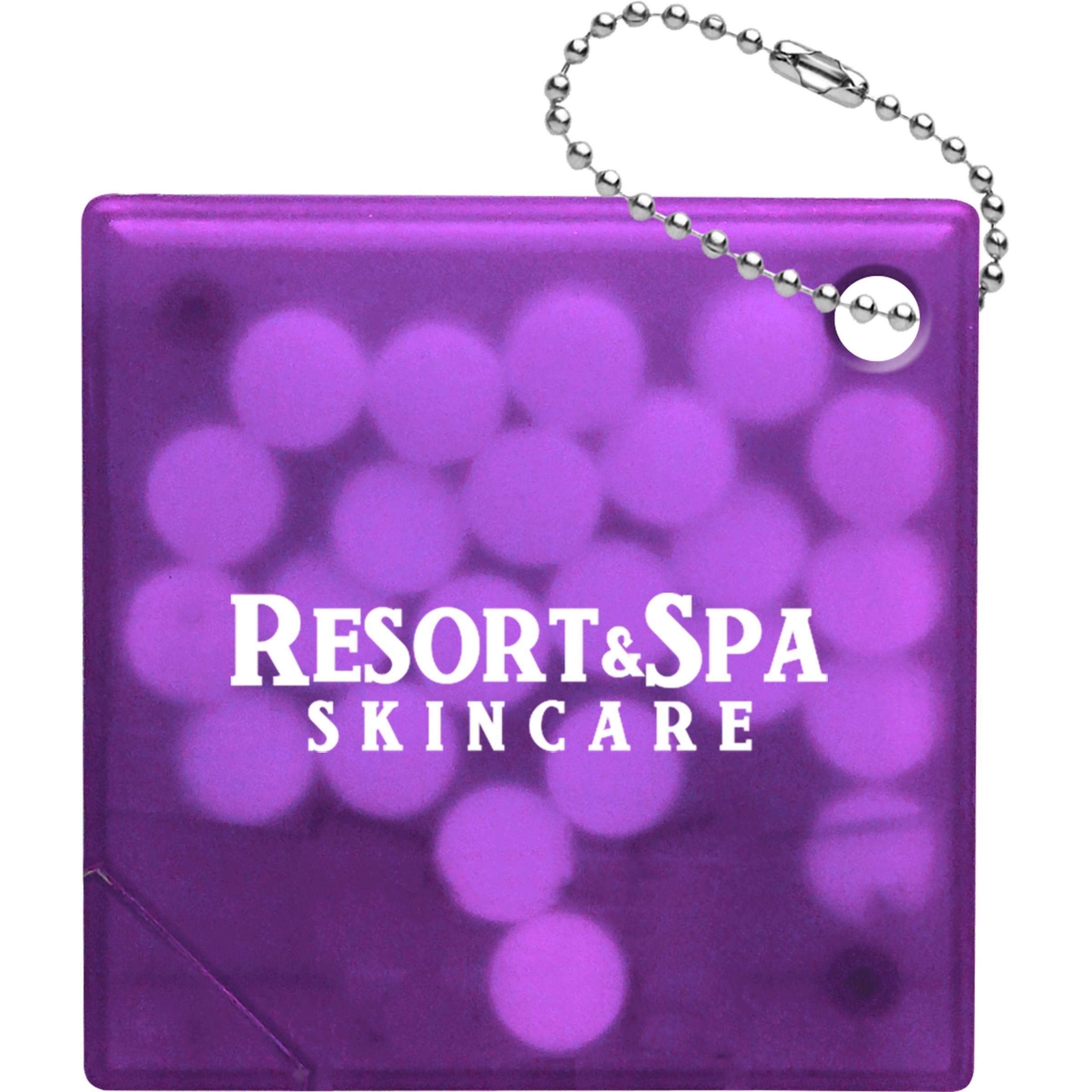 SQUARE MINT KEYRING 10