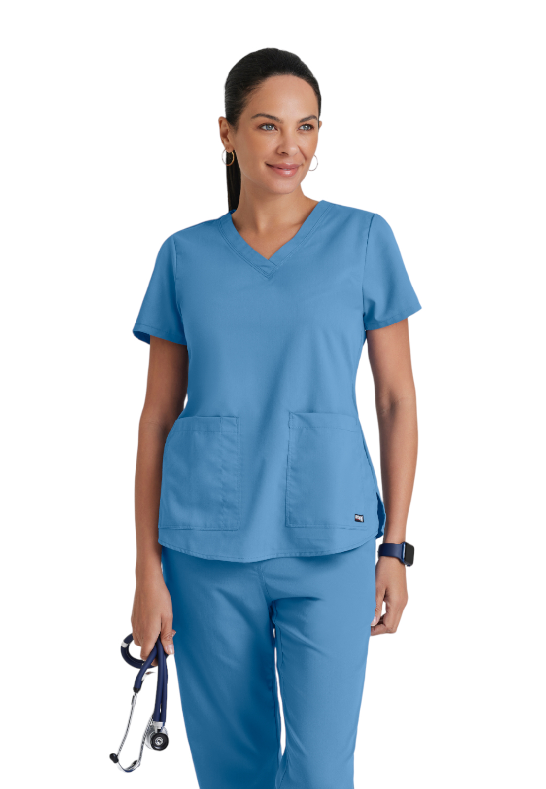 Grey's Anatomy Classic - Women's Two-Pocket V-Neck Aubrey Scrub Top 22