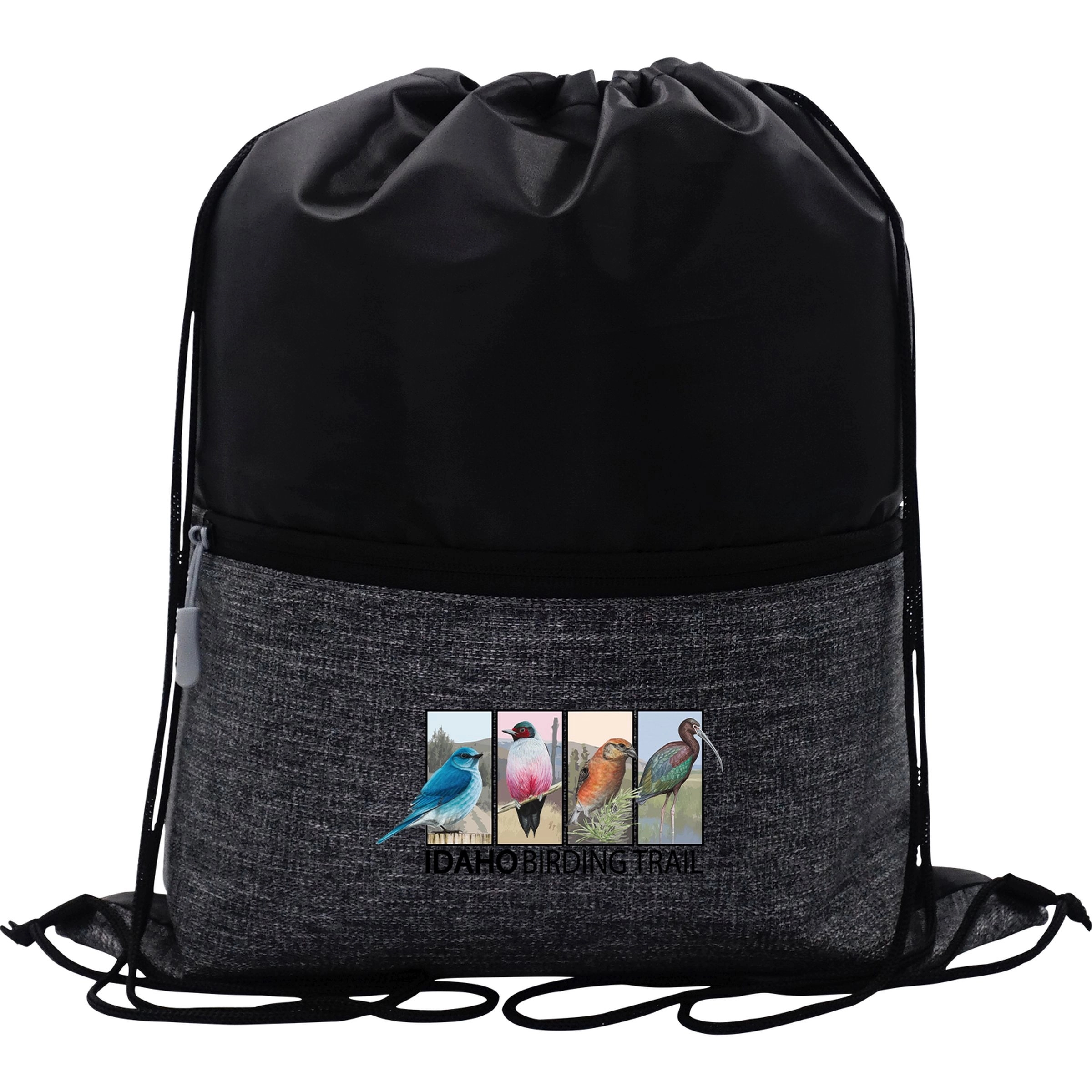 X Line Drawstring Backpack 15