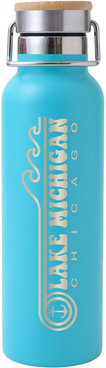 SARATOGA SPIRIT BRITE STAINLESS WATER BOTTLE 20 OZ 12