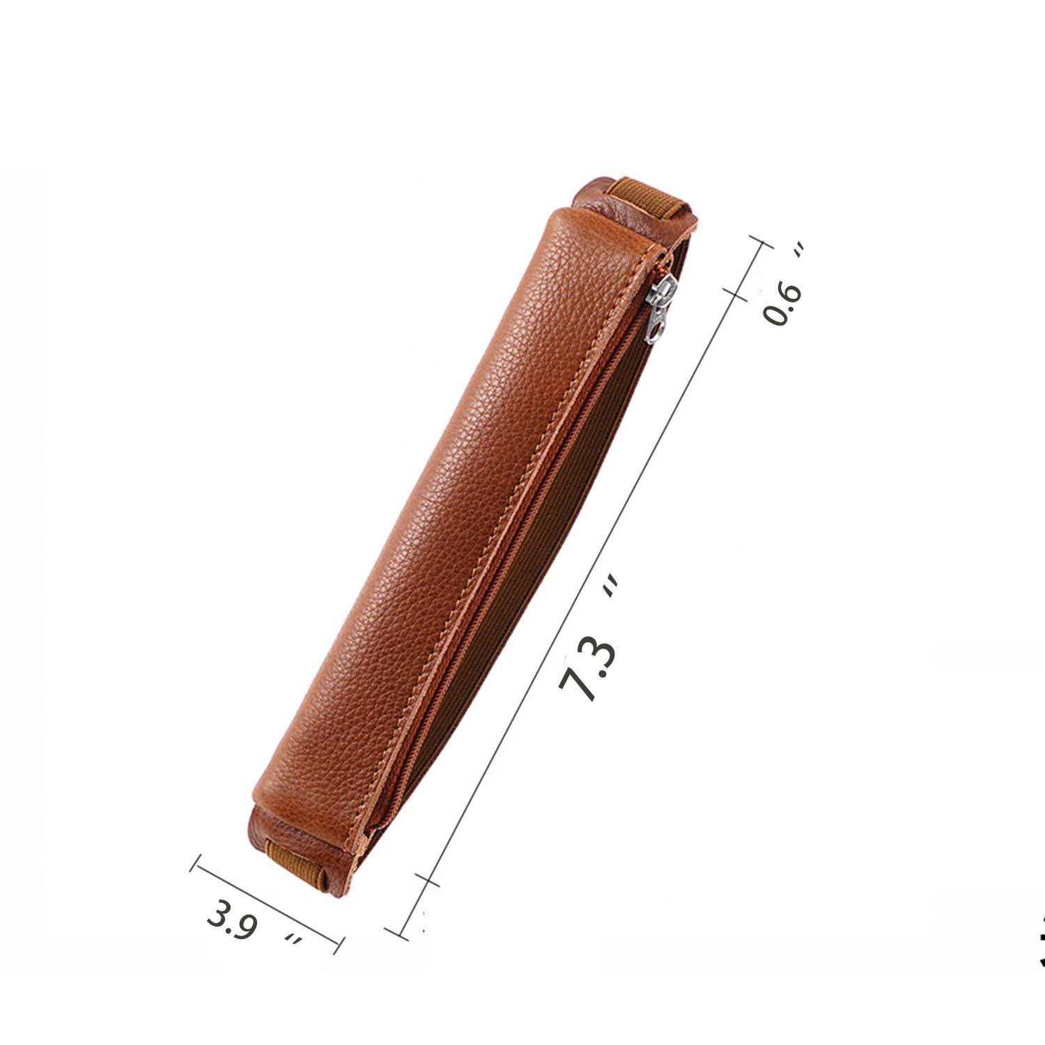 Single Cow Leather Pen Case 4