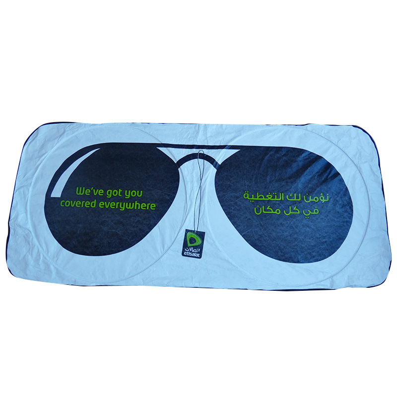 TYVEK Sun Visor Protector Car Window Shade---59"x27.5" 5
