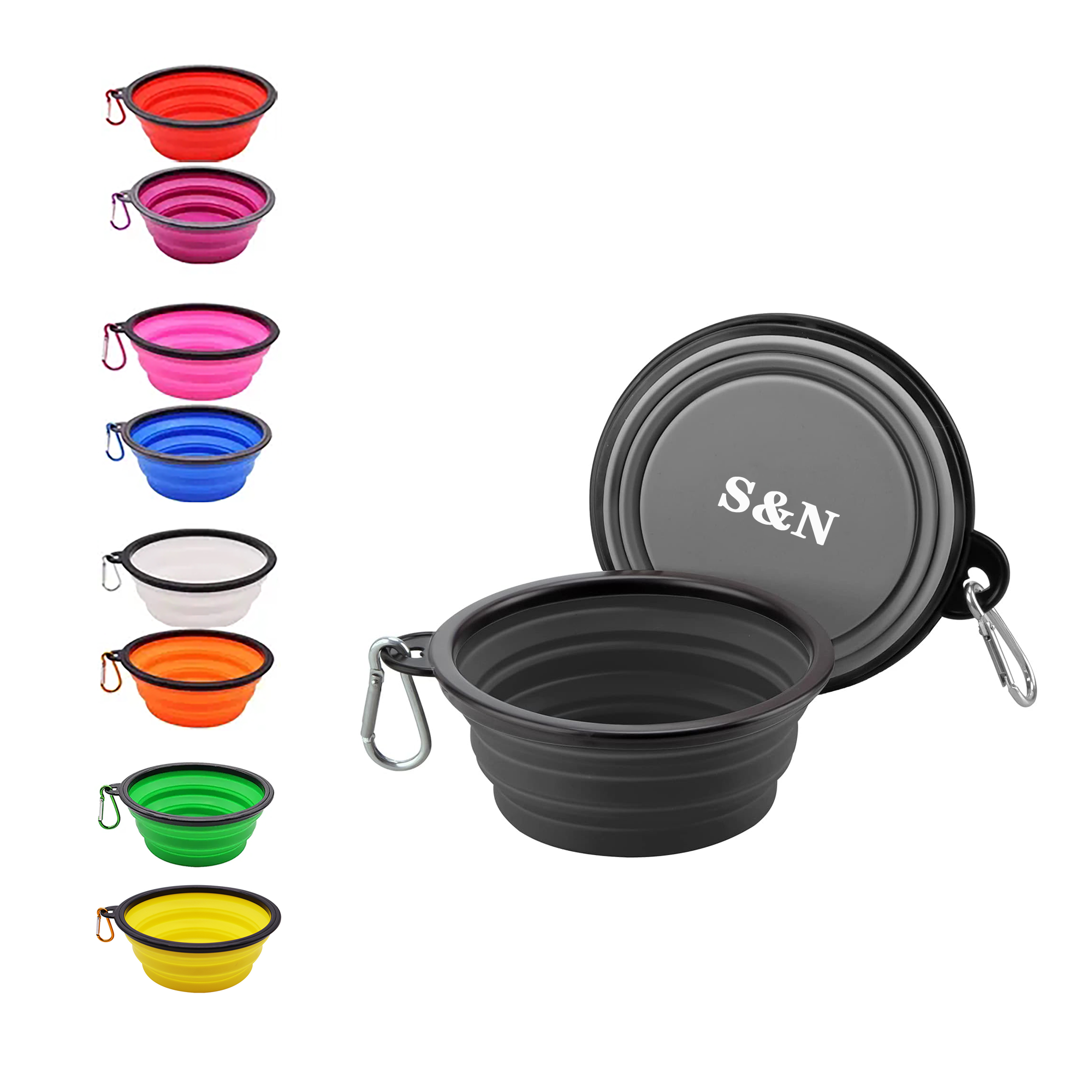 12 oz Foldable dog bowl 4