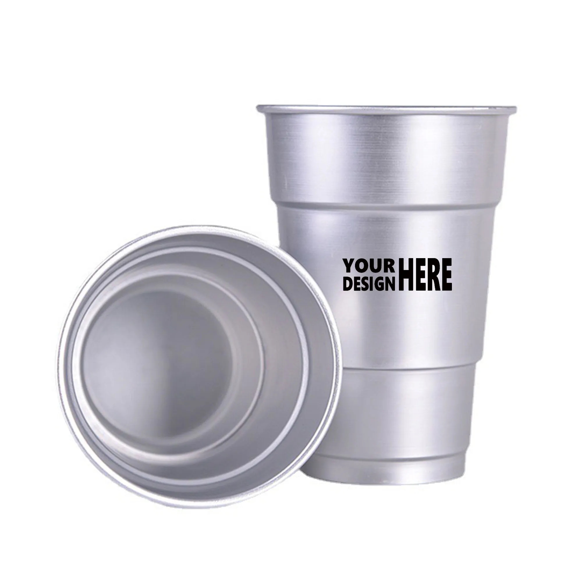 Aluminum Party Cups 16 oz 2