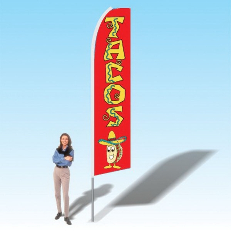 15FT Tacos Advertising Banner Flag 2