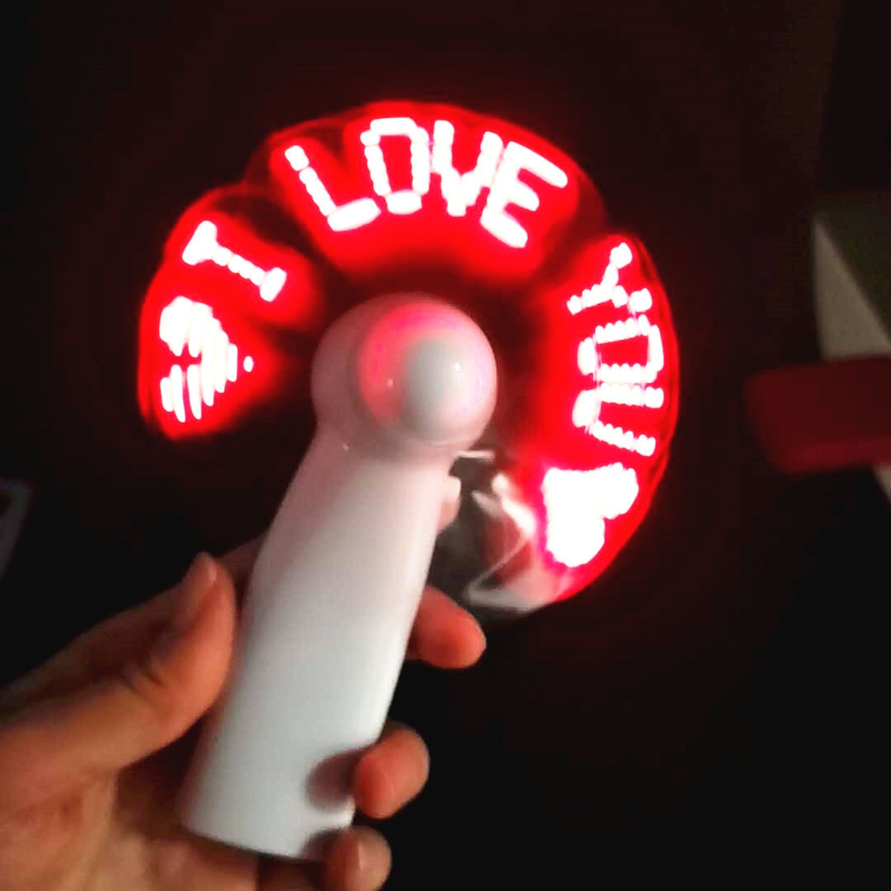 Pre-Programmed Mini Led Flash Fan 12