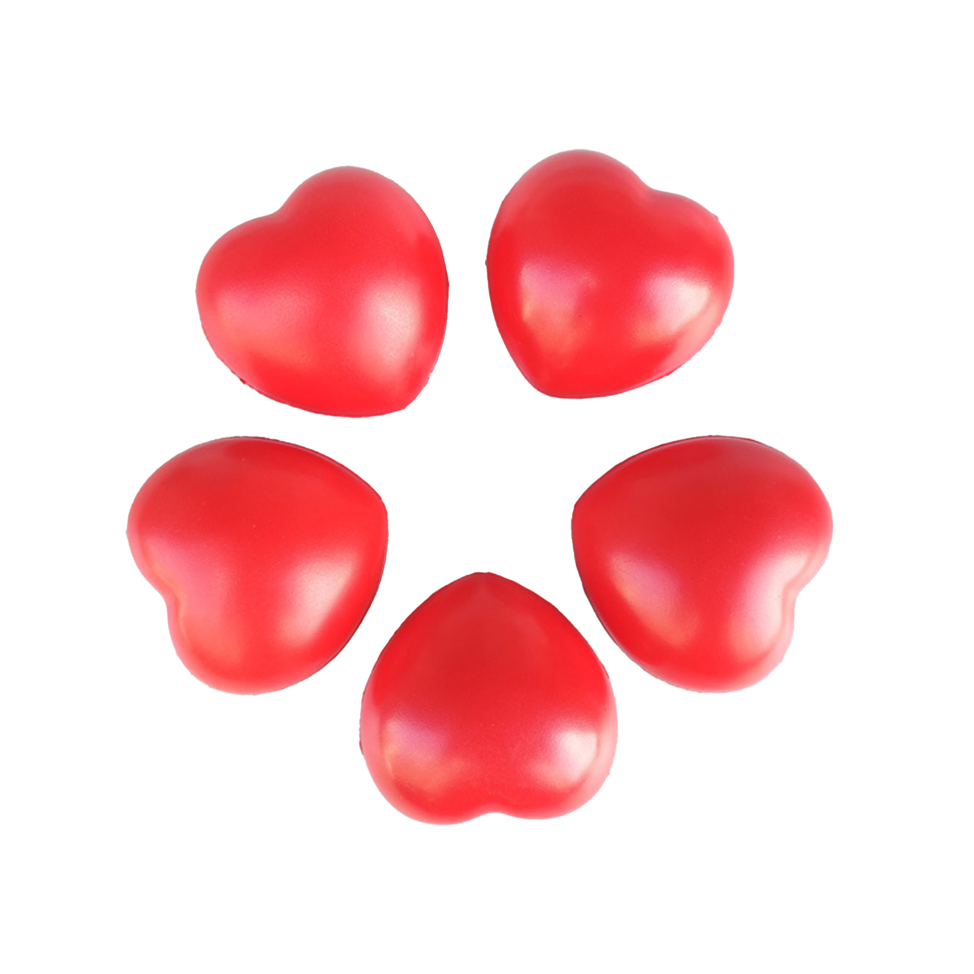 Heart-Shaped PU Stress Ball 2