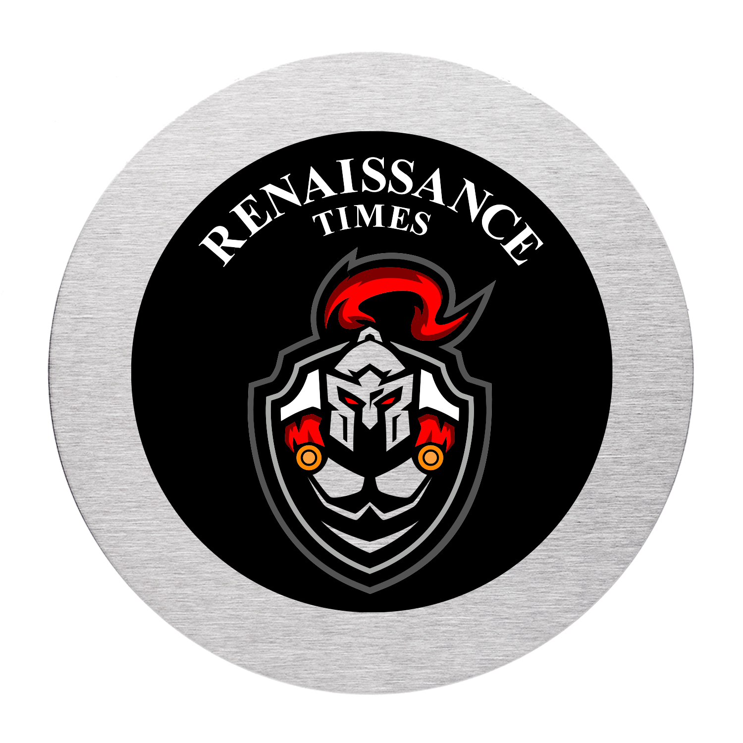 Round Stainless Steel Coaster (Full Color Imprint) 3