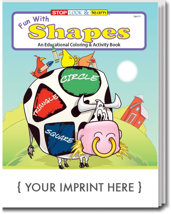 COLORING BOOK - Fun With Shapes Coloring & Activity Book 2