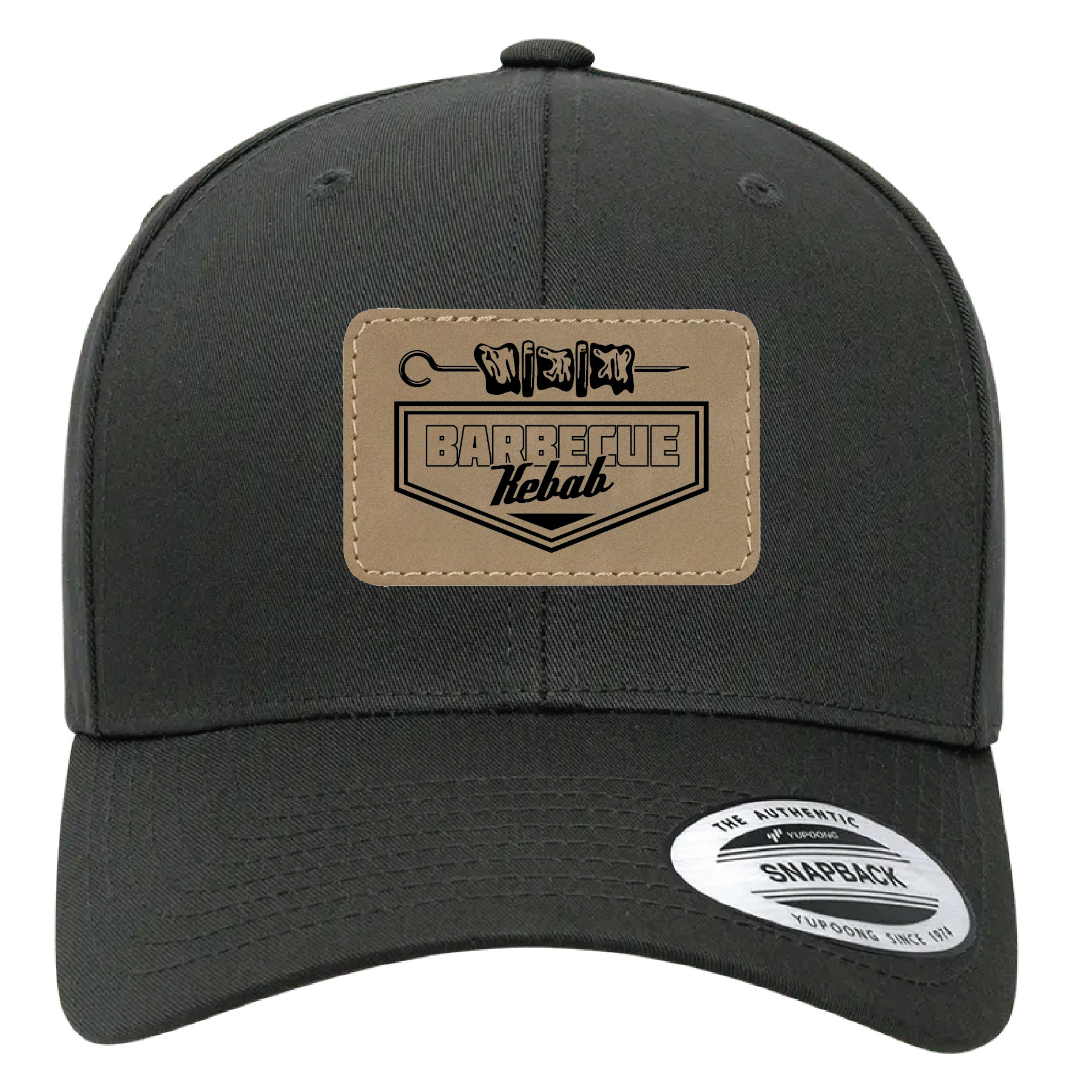 YP Classics 6389 YP Classics – CVC Snapback Hat with Leatherette Patches or Embroidery 13