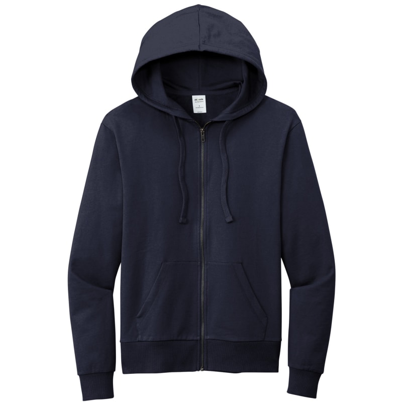 AllMade Unisex Organic French Terry Full-Zip Hoodie 16