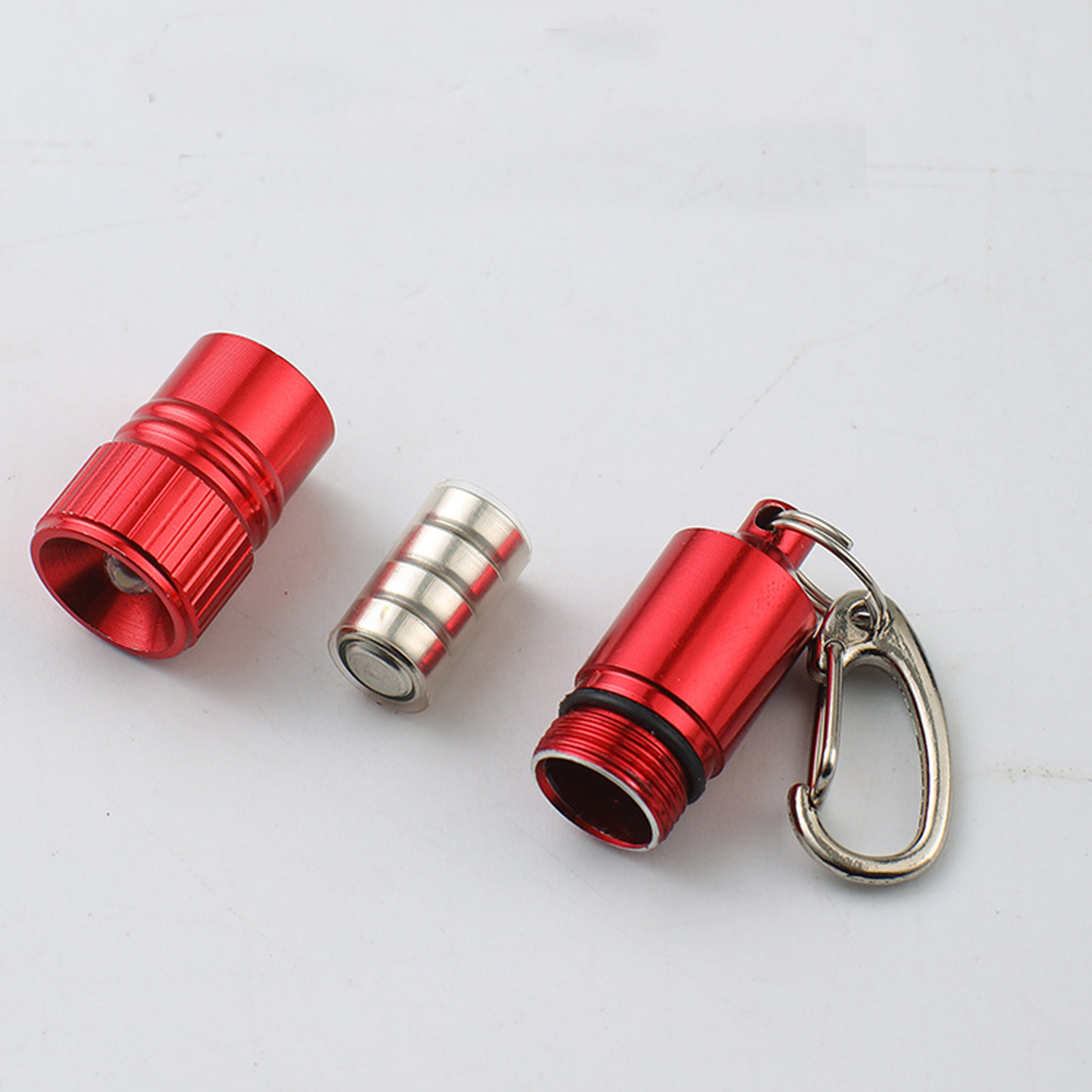 Mini LED Flashlight Keychain—Portable & Aluminum 7