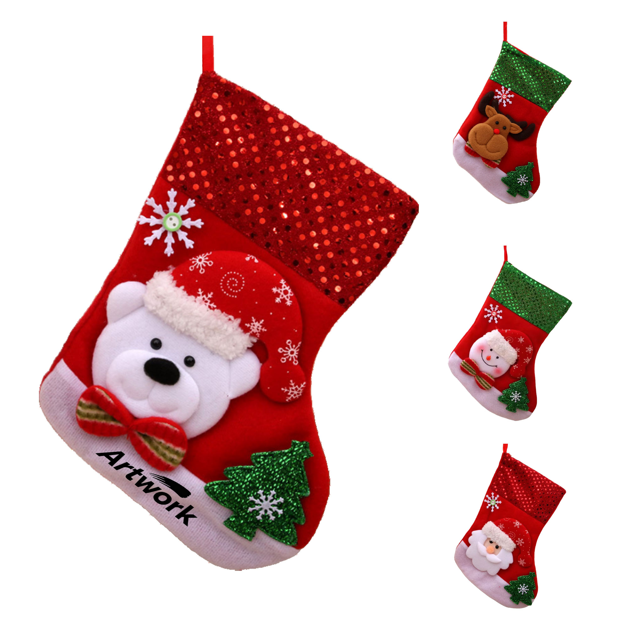 Christmas Decorative Stockings 2