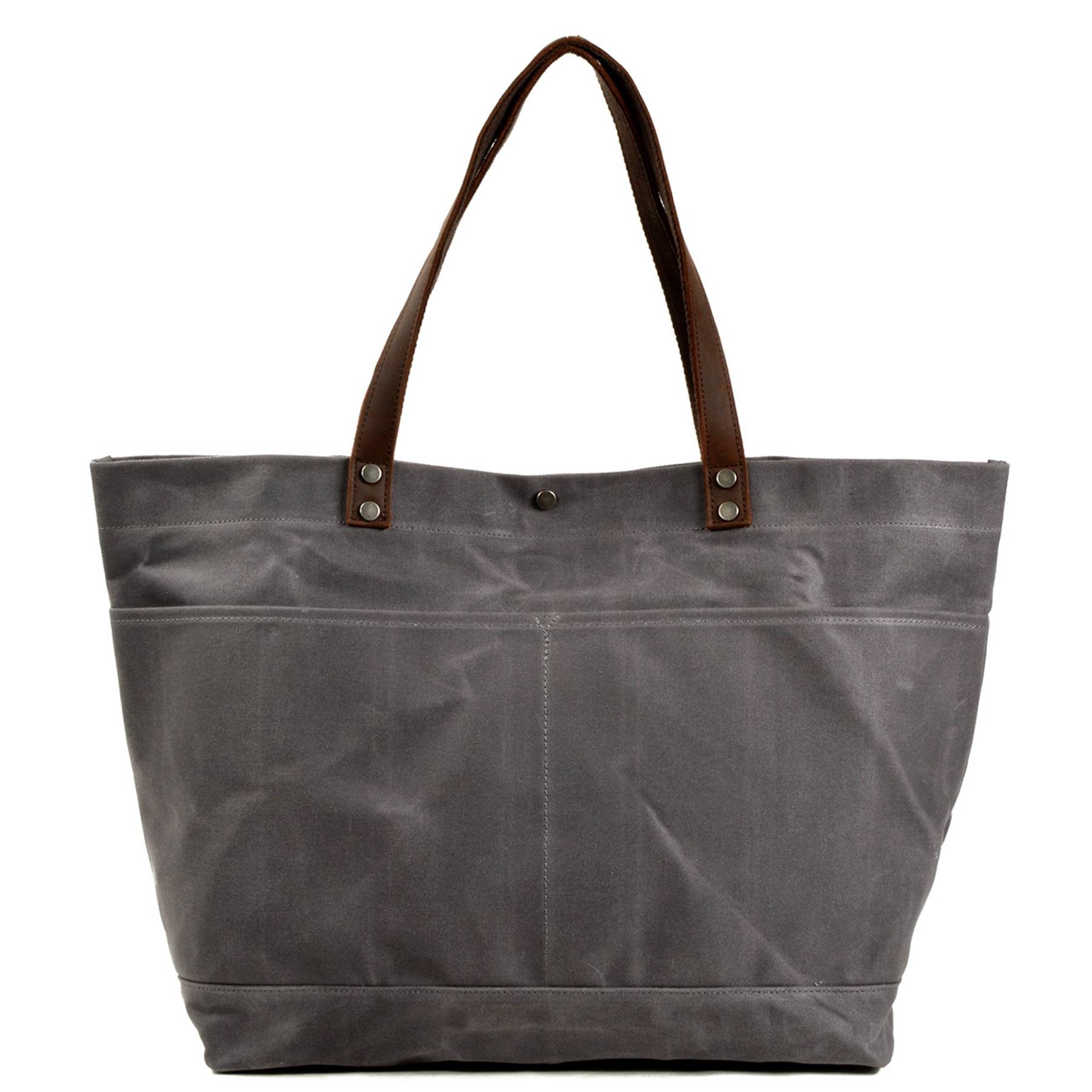 Waxed Canvas Travel Tote Bag 5