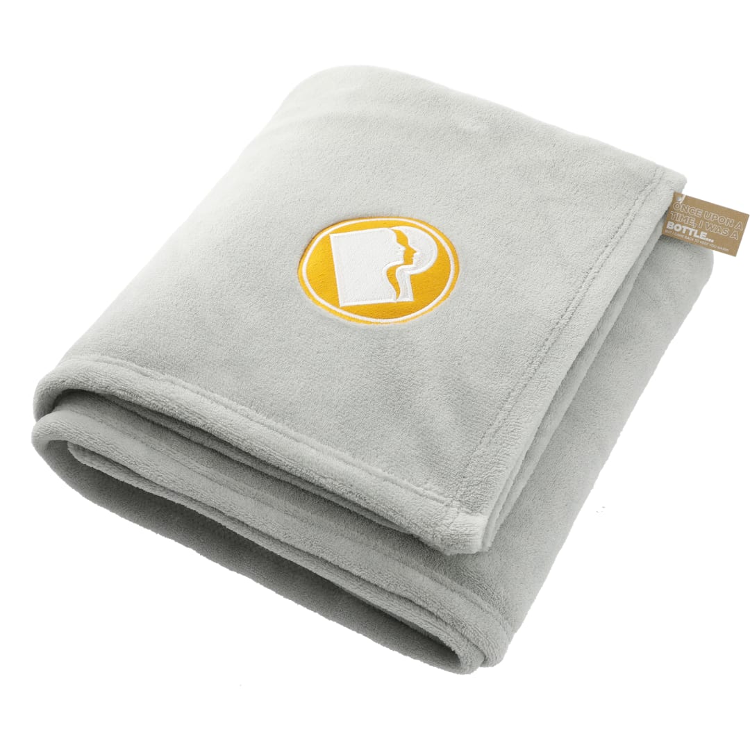 Recycled PET Oversized Coral Fleece Blanket 64
