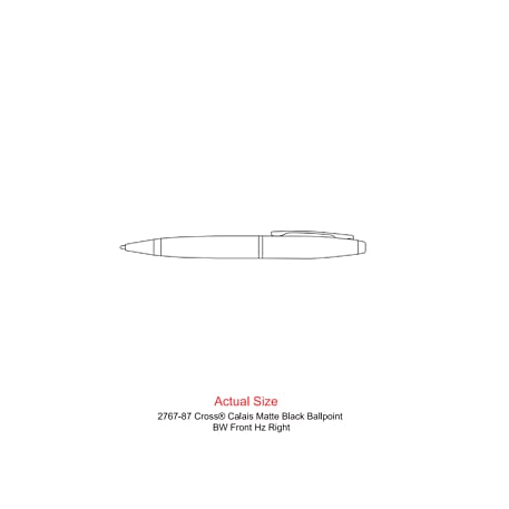 Cross® Calais Matte Black Ballpoint 15