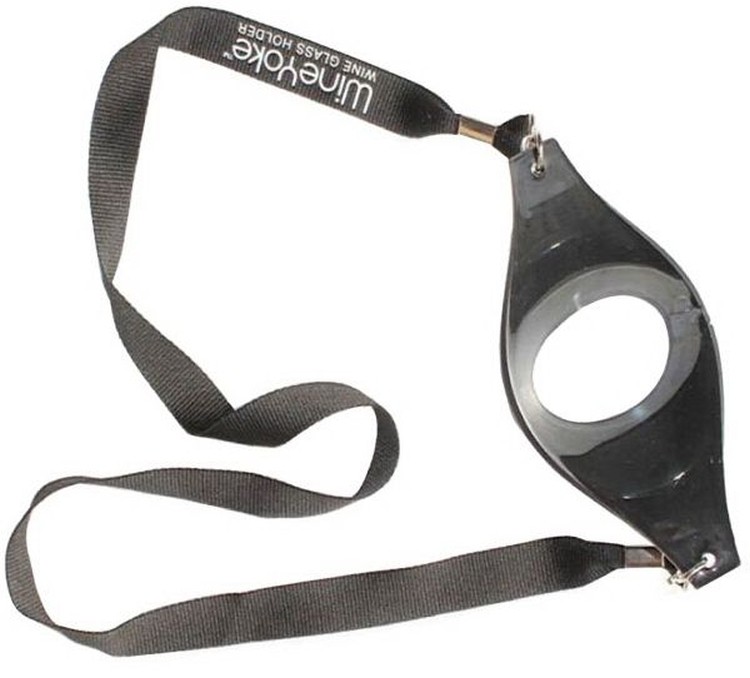 Wine Glass Holder W/ Lanyard 1