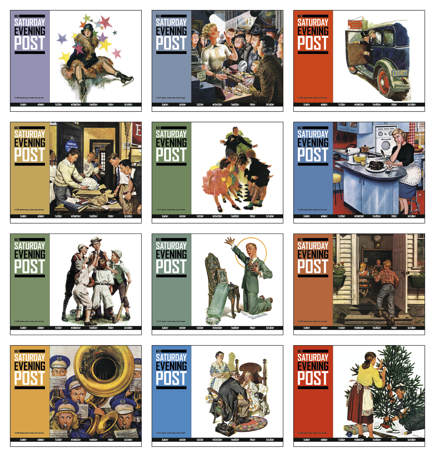 Triumph® Calendars The Saturday Evening Post 49