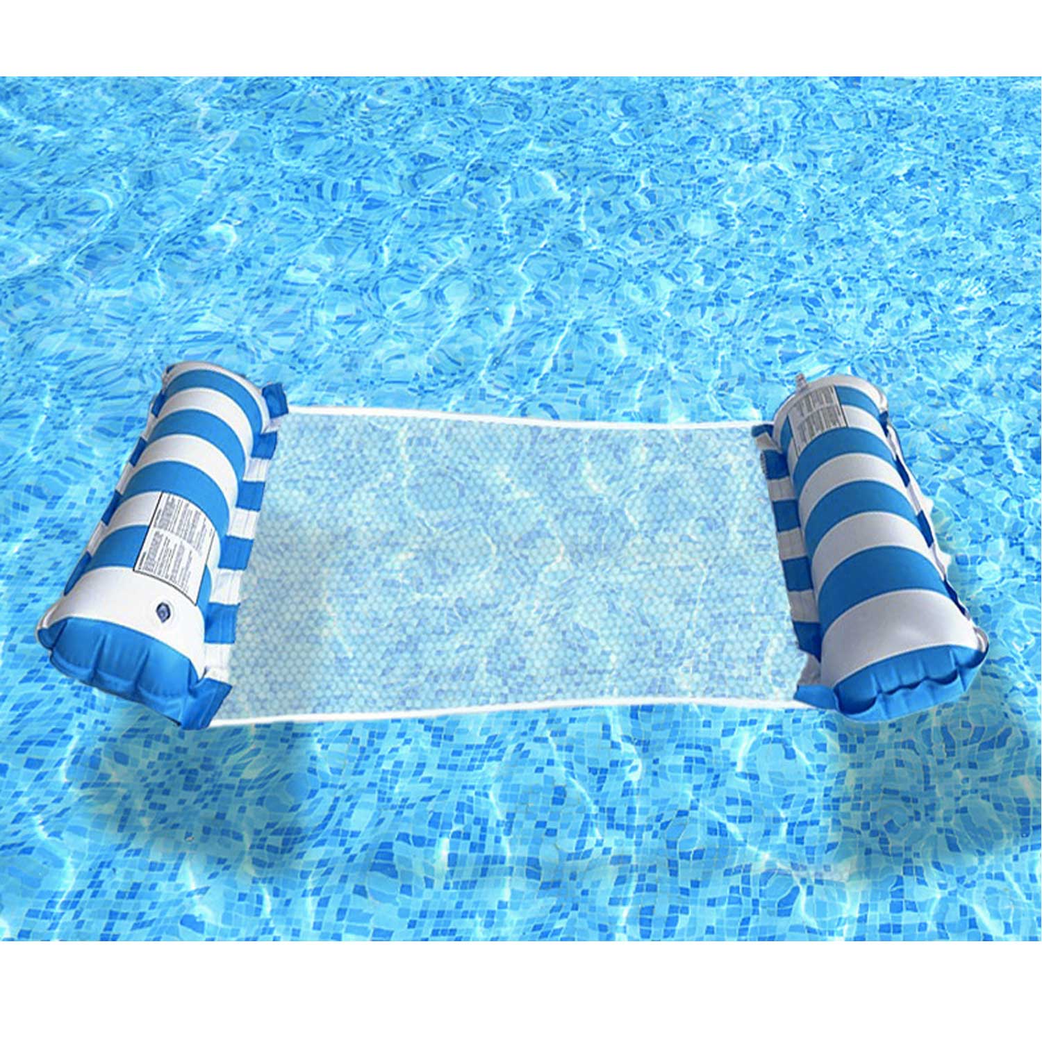 Inflatable Lounge Float – Foldable Backrest 20
